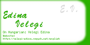 edina velegi business card